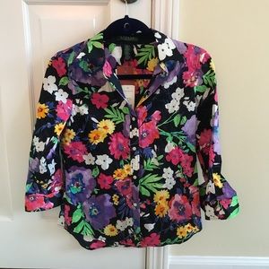 Ralph Lauren Floral Button-up Blouse